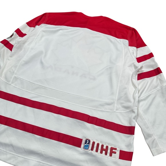 Vintage Y2K Nike Team Canada IIHF World Championship 2008 Hockey Jersey Mens XL - Picture 6 of 11